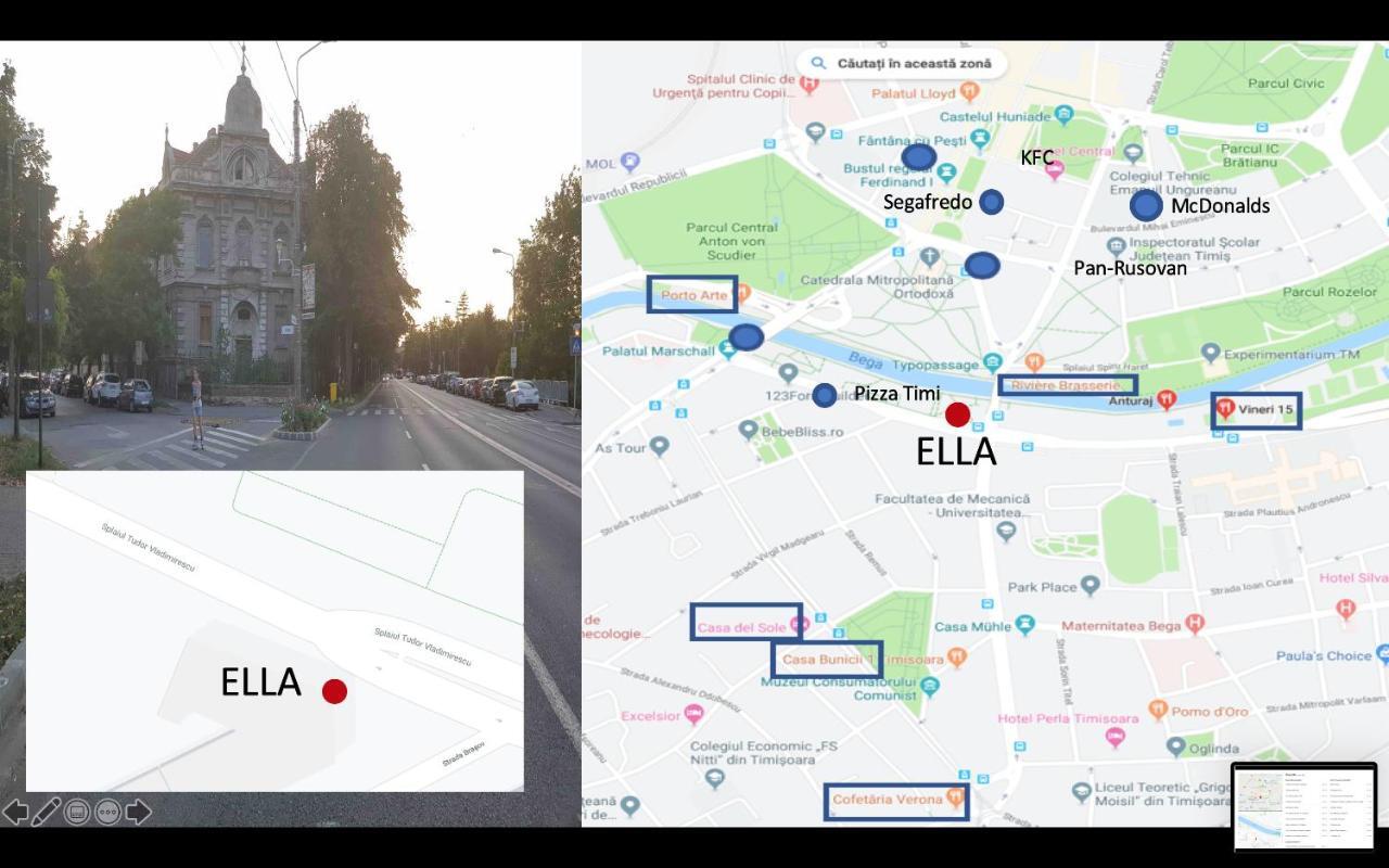 Ella Apartment Timisoara No11 Eksteriør bilde